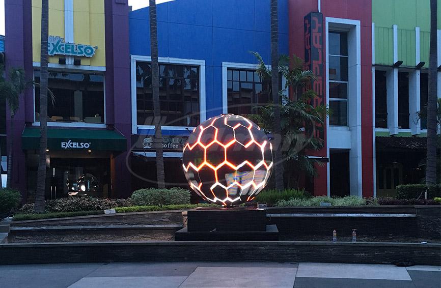 印尼LED户外球形屏